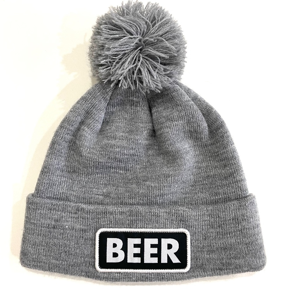 BEER BEANIE- COAL THE VICE- UNISEX